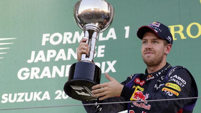 Sebastian Vettel a remporté le Grand Prix de Formule 1 sur le circuit de Suzuka. [EPA/Keystone - Kimimasa Mayama]