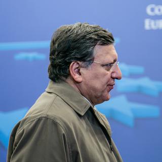 Juan Manuel Barroso, président de la Commission européenne. [Olivier Vin]