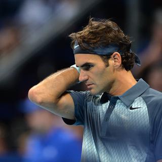 Federer a craqué au début du troisième set. [Melanie Duchene]