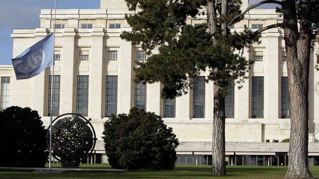 Le Palais des Nations à Genève doit être rénové d'urgence. [Keystone - Martial Trezzini]