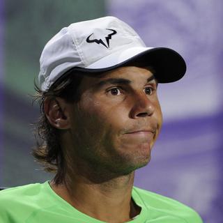 Rafael Nadal a répété qu'il n'avait pas mal au genou. [EPA/Thomas Lovelock/AELTC]