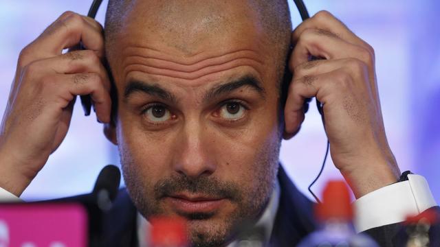 Guardiola a suivi des cours intensifs d'allemand. Cela ne suffit visiblement pas encore... [Matthias Schrader]