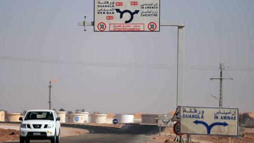 La prise d'otage a eu lieu sur un complexe gazier d'In Aménas, dans le sud-est désertique de l'Algérie, près de la frontière avec la Libye. [FAROUK BATICHE]