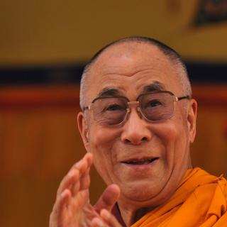Le dalaï-lama est à Fribourg. [afp photo]