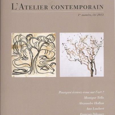 Couverture de "L'Atelier contemporain"