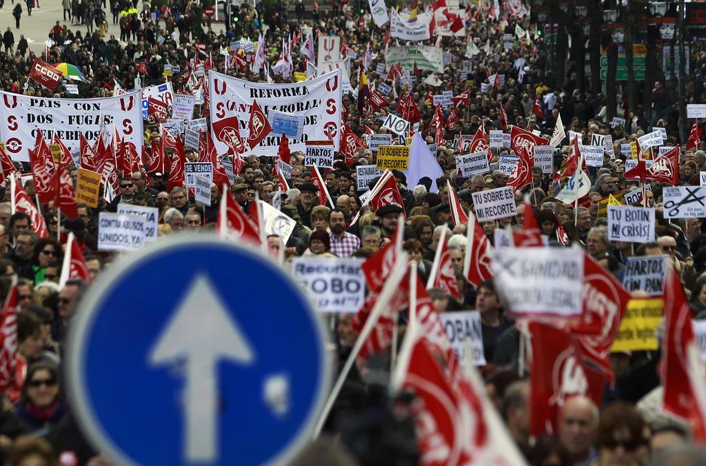 Manifestation Espagne contre l'austérité [Andres Kudacki]