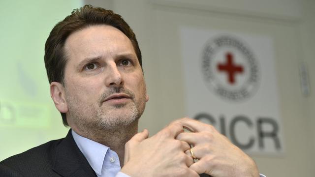 Pierre Krähenbühl, directeur des opérations du comité International de la Croix Rouge. [Martial Trezzini]