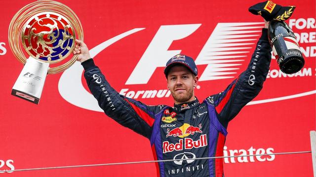 Sebastian Vettel ne laisse que des miettes à ses adversaires. [Diego Azubel]