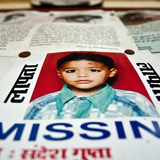 La journée mondiale des enfants disparus a aujourd'hui lieu partout dans le monde. [Manan Vatsyayana]