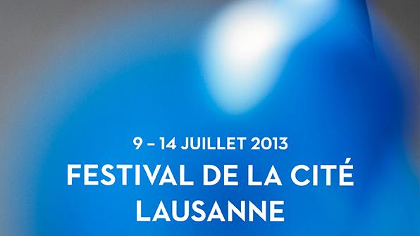 Affiche de l'édition 2013 du Festival de la Cité. [2013.festivalcite.ch]