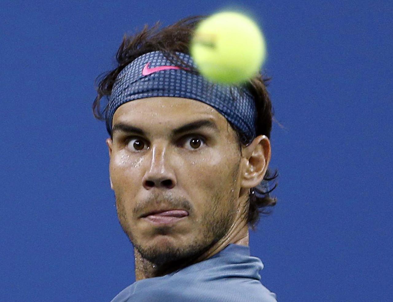 Nadal pourrait retrouver la place de no1 mondial lundi. [REUTERS - Adam Hunger]