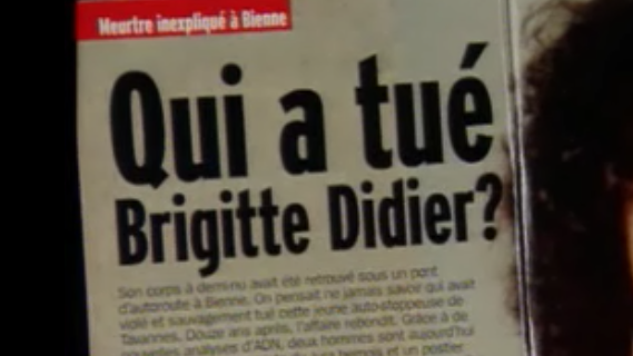 Le meurtre de Brigitte Didier resté impuni durant 15 ans. [RTS]