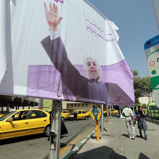 Huit candidats - cinq conservateurs, deux modérés et un réformateur - se présentent à l'élection présidentielle iranienne. [Atta Kenare]