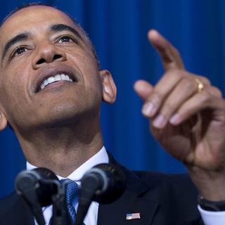 Barack Obama envisage la fin de la guerre contre le terrorisme. [Saul Loeb]