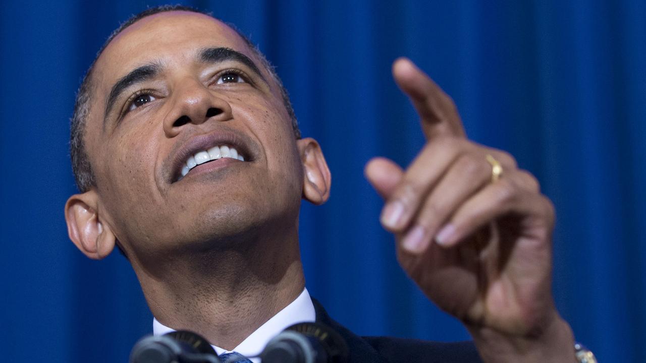 Barack Obama envisage la fin de la guerre contre le terrorisme. [Saul Loeb]