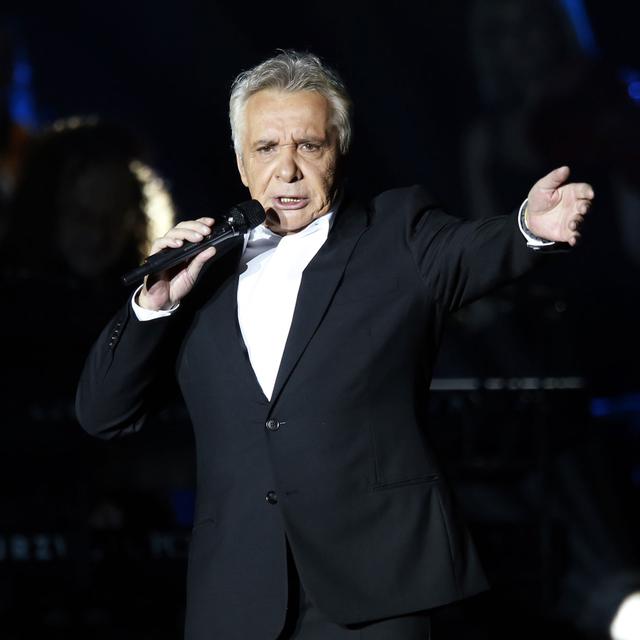 Le chanteur Michel Sardou lors d'un concert à Bercy, le 12 décembre 2012 à Paris. [Pierre Verdy]
