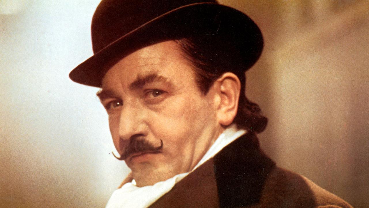 Hercule Poirot interprété par Albert Finney dans "Le Crime de l'Orient-Express" de Sydney Lumet. [Archives du 7eme Art / Photo12]