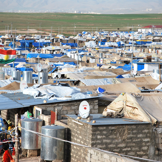 Nicolas Vultier était il y a quelques jours dans le camp de réfugiés syriens de Domiz, au Kurdistan irakien. [Nicolas Vultier]