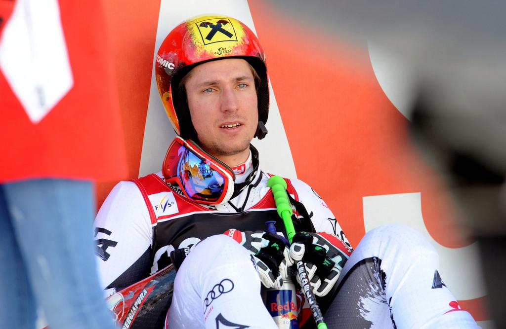 Marcel Hirscher a connu l'élimination sur le premier tracé. [GIOVANNI AULETTA]