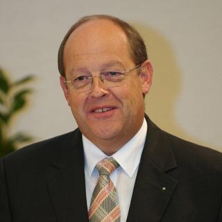 Fredy Brunner, père du projet de géothermie st-galloise, membre du Conseil exécutif. [Regina Kuehne]