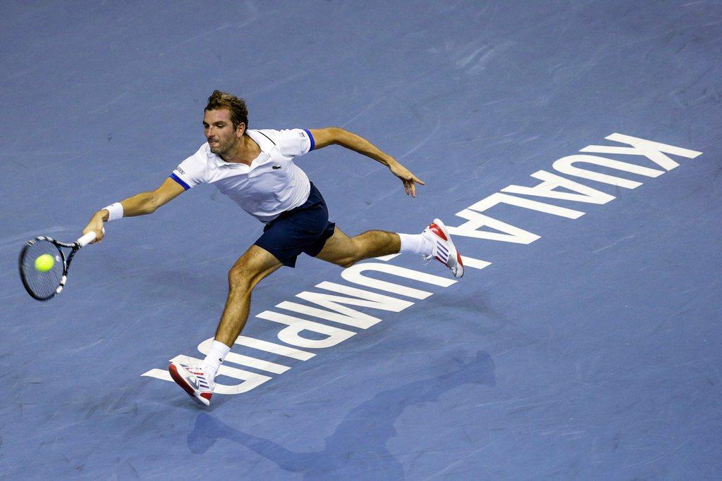 Benneteau est à la recherche d'un premier sacre sur le Circuit. [AHMAD YUSNI]