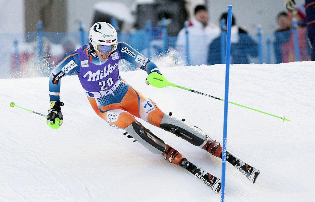 Kristoffersen est bien parti pour être la future force norvégienne du cirque blanc. [MAURI RATILAINEN]