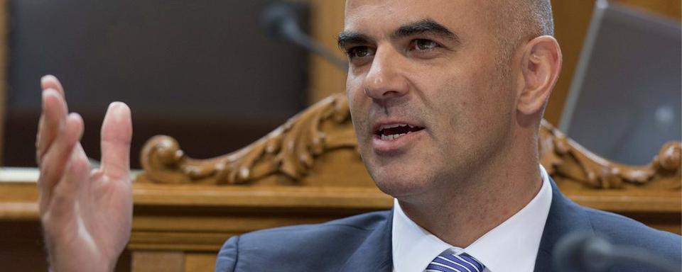 Alain Berset. [Lukas Lehmann]