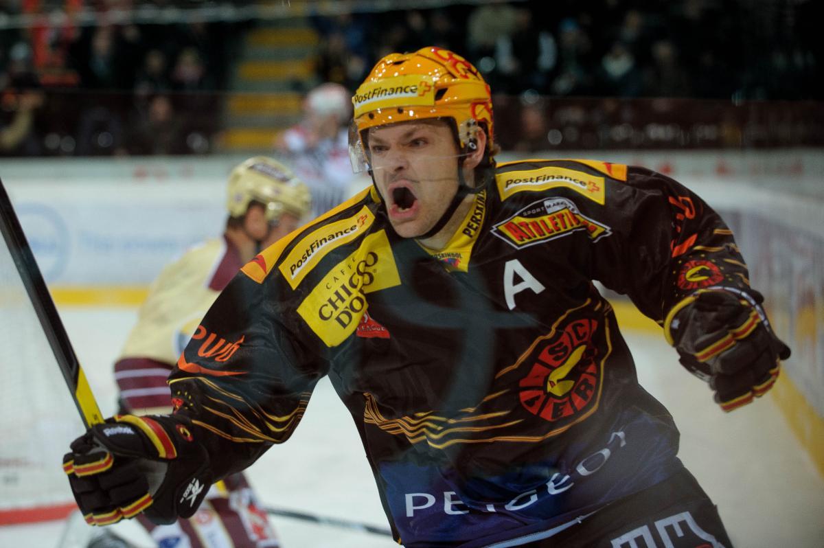 Zoug devra se méfier de Byron Ritchie, top-scorer de Berne. [EQ Images - Daniel Christen]