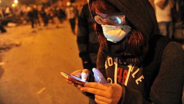 Les manifestants turcs utilisent abondamment les réseaux sociaux. [Ozan Kose]