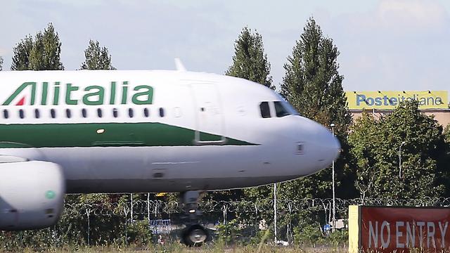 Alitalia bénéfice du soutien du Gouvernement italien. [AP/Keystone - Antonio Calanni]