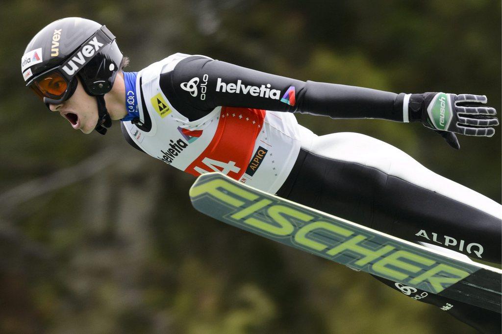 Gregor Deschwanden sera le numéro 2 de l'équipe de Suisse derrière "Simi". [KEYSTONE - Laurent Gillieron]