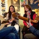 Mariano Martin (guitare), Carmen Fernandez (cante flamenco), Issam Chraifi (oud) et Samar Chraifi (chant). [DR - Nicolas Lieber]