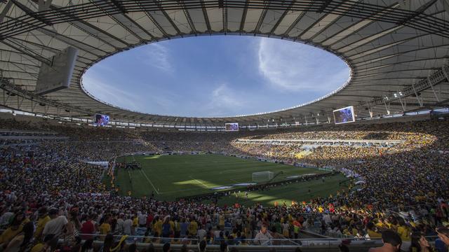 La nouvelle enceinte du Maracana sera pleine à craquer dimanche soir. [Felipe Dana]