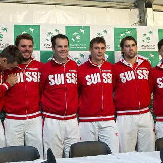 L'équipe suisse de Coupe Davis 2013. [Salvatore Di Nolfi]