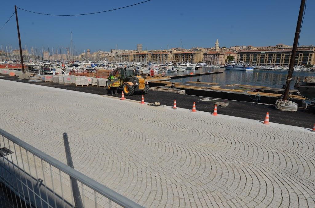 Un grand coup de neuf a été donné au Vieux-Port qui sera désormais semi-piéton. [Ville de Marseille]