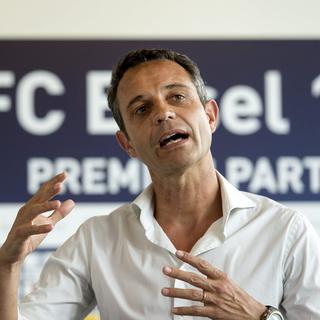 Bernhard Heusler, président du FC Bâle. [Georgios Kefalas]