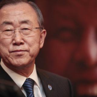 Le Secrétaire général des Nations Unies Ban Ki-Moon. [EPA/Keystone - Dai Kurokawa]