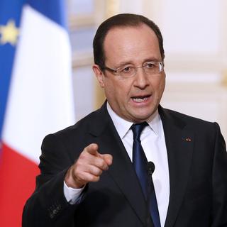 Paradis fiscaux, François Hollande a placé la Suisse dans son collimateur, même sans prononcer son nom. [Patrick Kovarik]