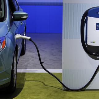 Pour les Verts, les voitures électriques doivent disposer d'un bonus. [AP Photo/Jae C. Hong]