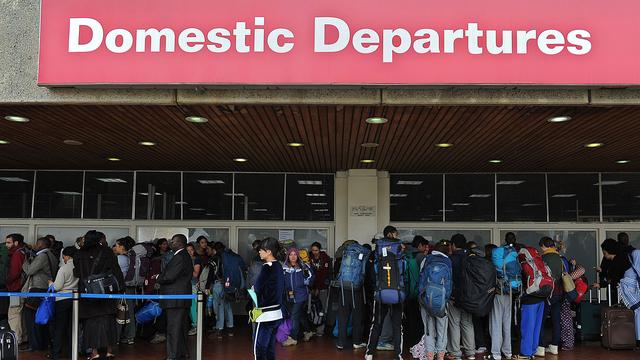 Le ressortissant britannique a été arrêté à l'aéroport de Nairobi. [Tony Karumba]