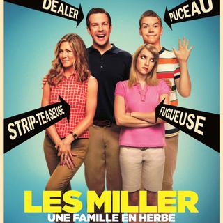 Affiche du film Les Miller, une famille en herbe.