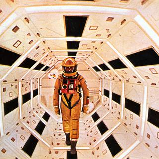 Une image du film "2001. L'Odyssée de l'espace" de Stanley Kubrick, 1968. [Archives du 7eme Art / Photo12 / AFP]