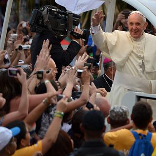 Pape François JMJ Brésil [AFP - Gabriel Bouys]