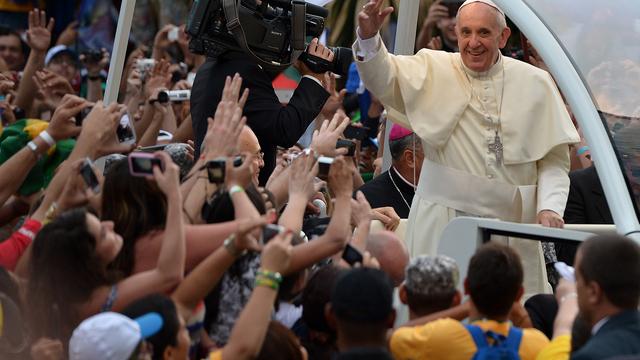 Pape François JMJ Brésil [AFP - Gabriel Bouys]
