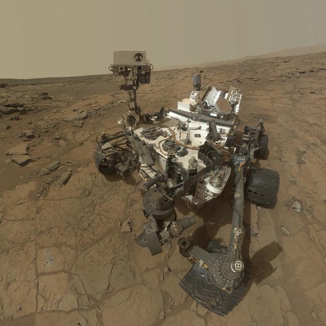 Le robot Curiosity a passé 13 mois sur la Planète Rouge. [NASA]
