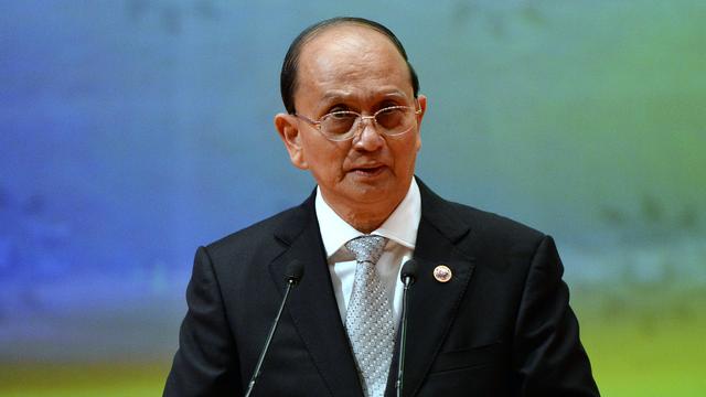 Le président birman Thein Sein veut "continuer à travailler à l'amnistie de tous les prisonniers politiques". [ROSLAN RAHMAN]