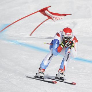 Plusieurs équipes nationales de ski s'entrainent à Zinal. [Christian Brun]