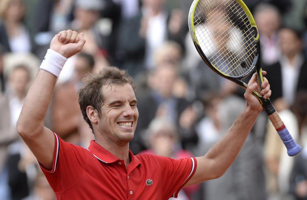 Comme Stan, Richard Gasquet n'est jamais allé plus loin que le 4e tour à Paris. [Christophe Karaba]