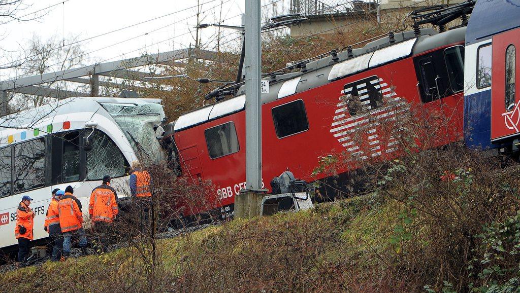 La collision de Neuhausen (SH) s'est produite sur un tronçon non-équipé du nouveau système de contrôle automatique des trains.