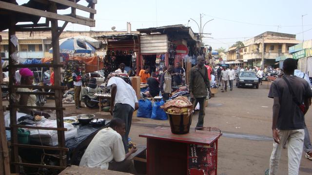 Rues de Bamako, le 31.01.2013. [Frédéric Zahnd]